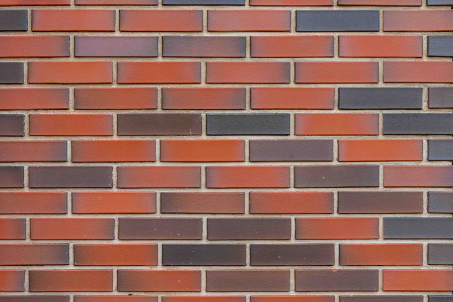 Фото Кирпич клинкерный ЛСР Ноттингем красный флэшинг гладкий, 250*85*65 мм
