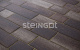 Фото Плитка тротуарная Steingot Колормикс, Маринталь, Бурый камень (Stein Brown), комплект 4 шт, толщина 60 мм