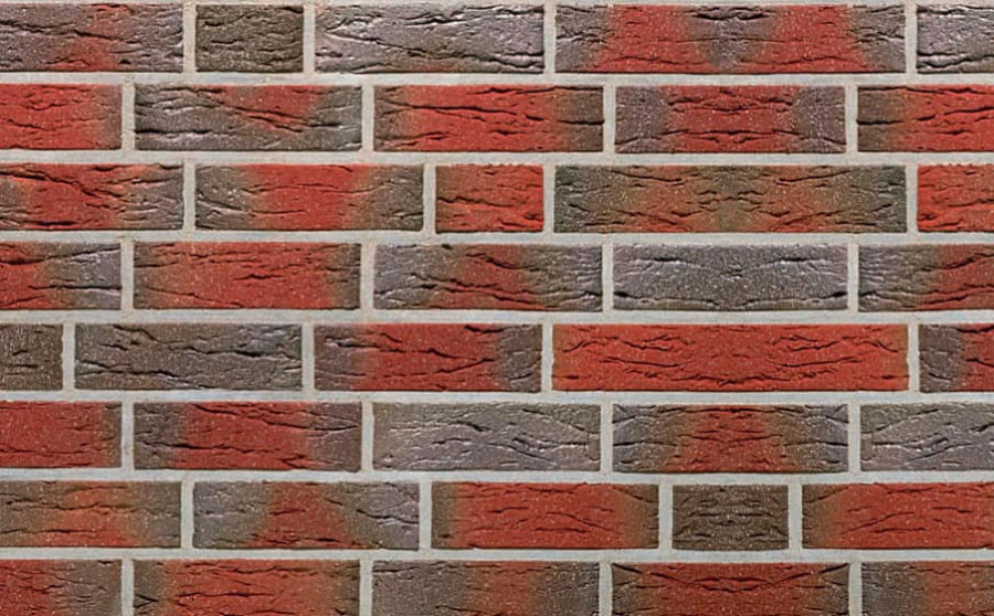 Фото Кирпич Roben Jever friesisch-bunt клинкерный, 240*115*71 мм
