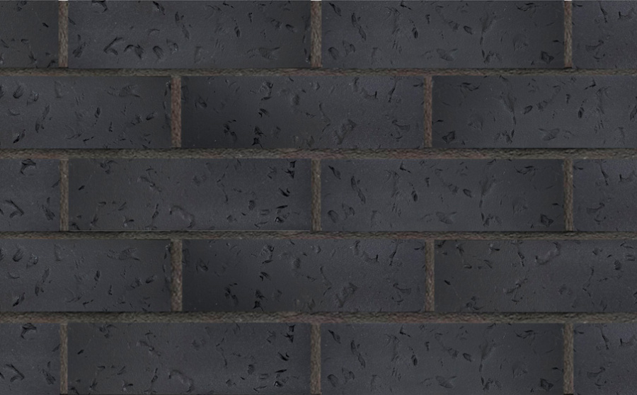 Фото Клинкерная плитка под кирпич Terramatic Moon Black AB, 240*71*14 мм