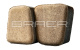 Фото Плитка тротуарная BRAER Классико Color Mix Миндаль, 73*110*115*60 мм