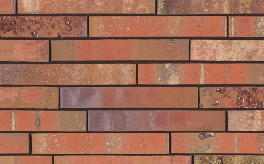 Фото Кирпич облицовочный Terca Archipolis Volt Rood, 240*65*40 мм