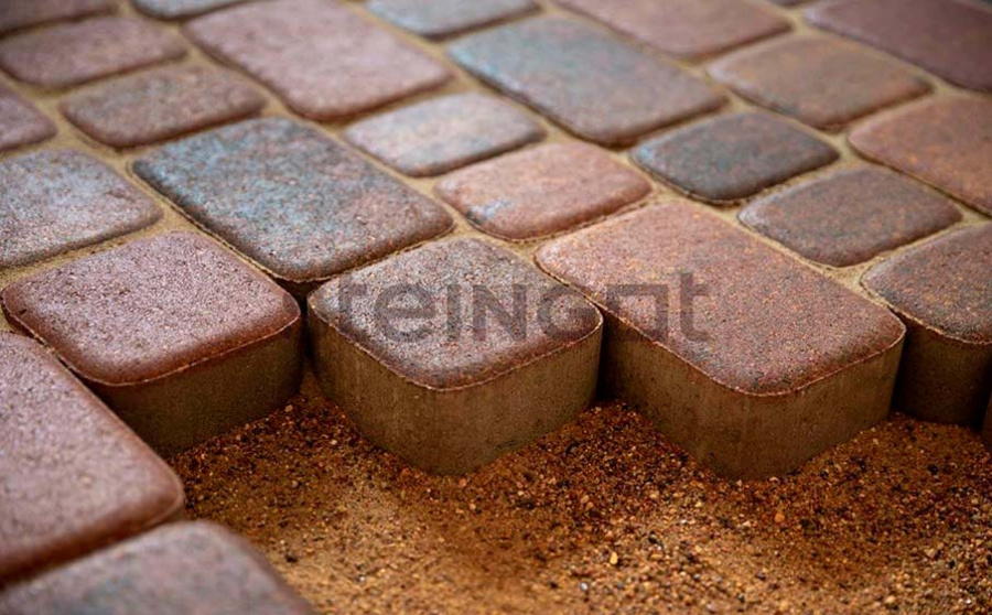Фото Плитка тротуарная Steingot Колормикс, Классика, Агатовый камень (Blend), комплект 3 шт, толщина 60 мм