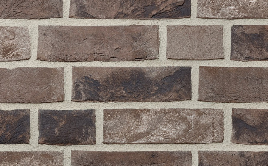 Фото Облицовочный кирпич Terca Cinder Coal-White Grijs-Zwart-Wit, 215*102*65 мм