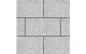 Фото Плитка тротуарная SteinRus, Парк Плейс Б.3.П.8, Backwash, Мрамор, 600*300*80 мм