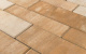 Фото Плитка тротуарная BRAER Домино Color Mix Плато, 120/160*60 мм