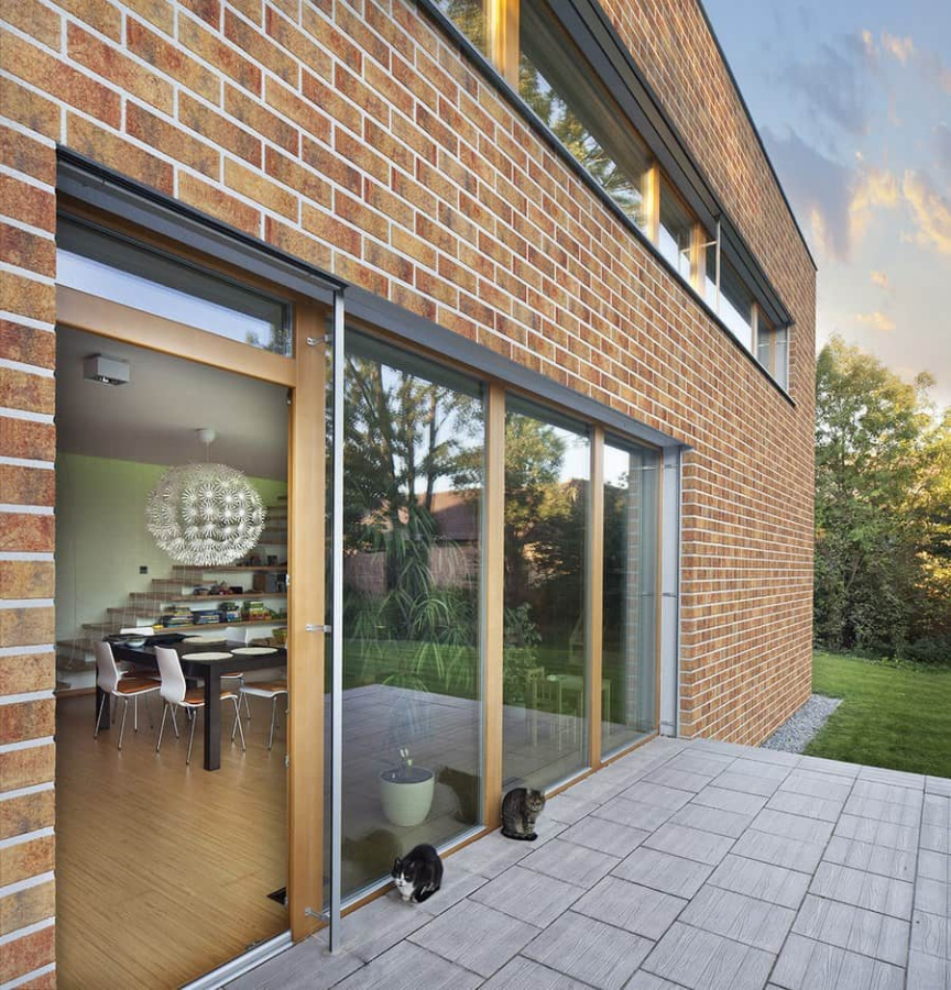 Фото Клинкерная плитка под кирпич King Klinker Old Castle Rainbow brick HF15 240*71*10 мм