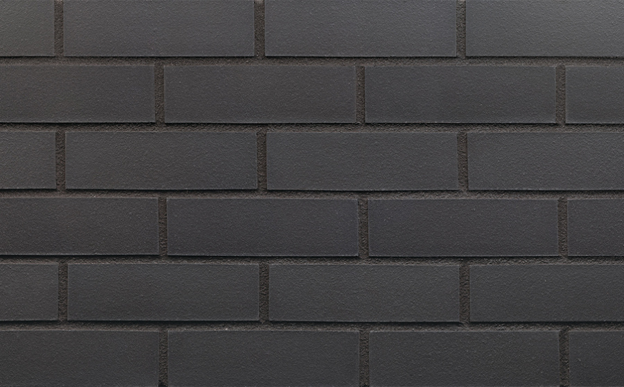 Фото Клинкерная плитка под кирпич King Klinker Dream House Black stone (26) гладкая NF, 240*71*14 мм