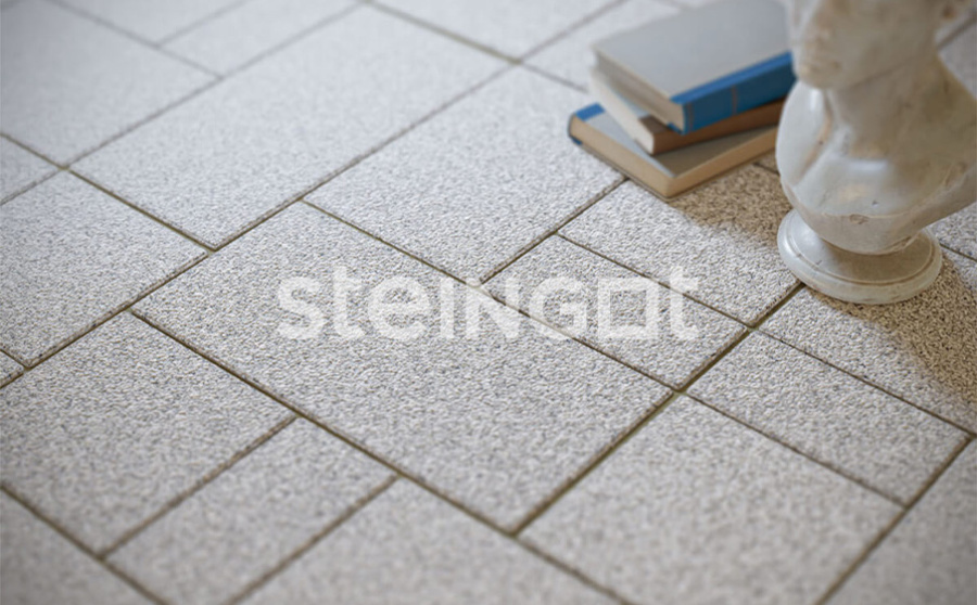Фото Плитка тротуарная Steingot Премиум, Мюнхен, Снежный (Loto Bianca), комплект 4 шт, толщина 60 мм