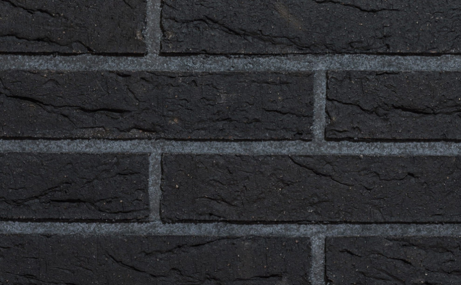 Фото Кирпич облицовочный Terca Nordic Retro Line Black, 285*85*60 мм