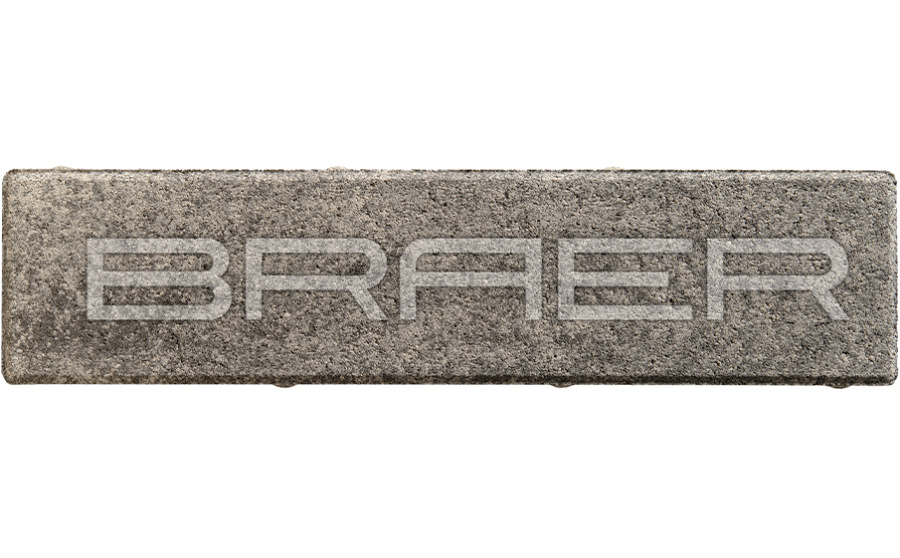 Фото Плитка тротуарная BRAER Ригель 2.0 Color Mix Туман 320*80*60 мм