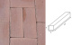 Фото Клинкерная брусчатка Muhr №33 Braun, 240*55*52 мм