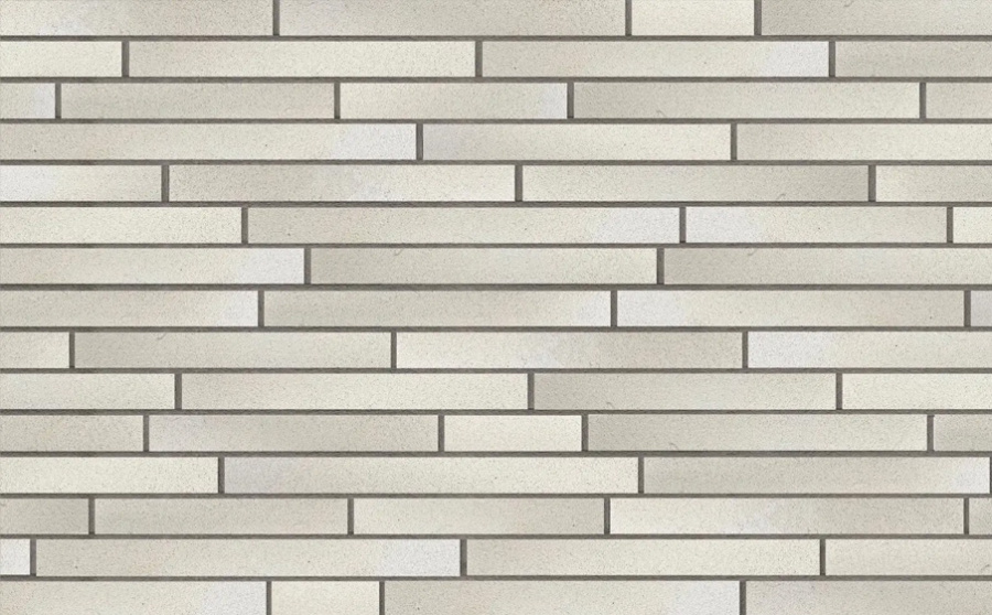 Фото Клинкерная плитка под кирпич Terramatic Forta White AC, 390*40*14 мм