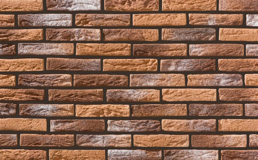 Фото Декоративный кирпич Leonardo Stone Иль-де-Франс 204*47*13 мм 485