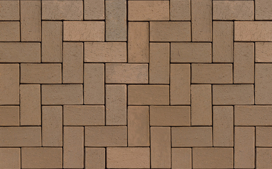 Фото Клинкерная брусчатка Westerwaelder Klinker WK114BR50 Design Braun PK, 200*100*50 мм