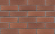 Фото Кирпич облицовочный ЛСР, коричневый, рустик, утолщенные стенки, 250*120*65 мм