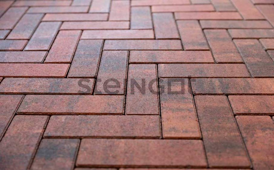 Фото Плитка тротуарная Steingot Колормикс, Паркет, Клинкер (Klinker), 240*80*60 мм