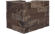 Фото Кирпич клинкерный ПЛИНФА (Plinfa) Iron 2808, 215*102*65 мм