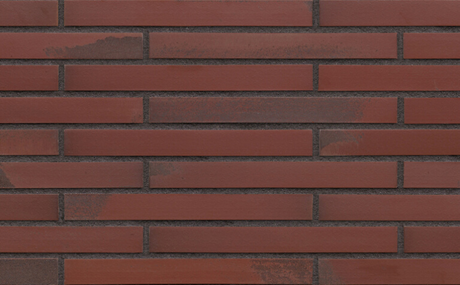 Фото Клинкерная плитка под кирпич King Klinker KING SIZE 16 Red zeppelin гладкая LF, 490*52*14 мм