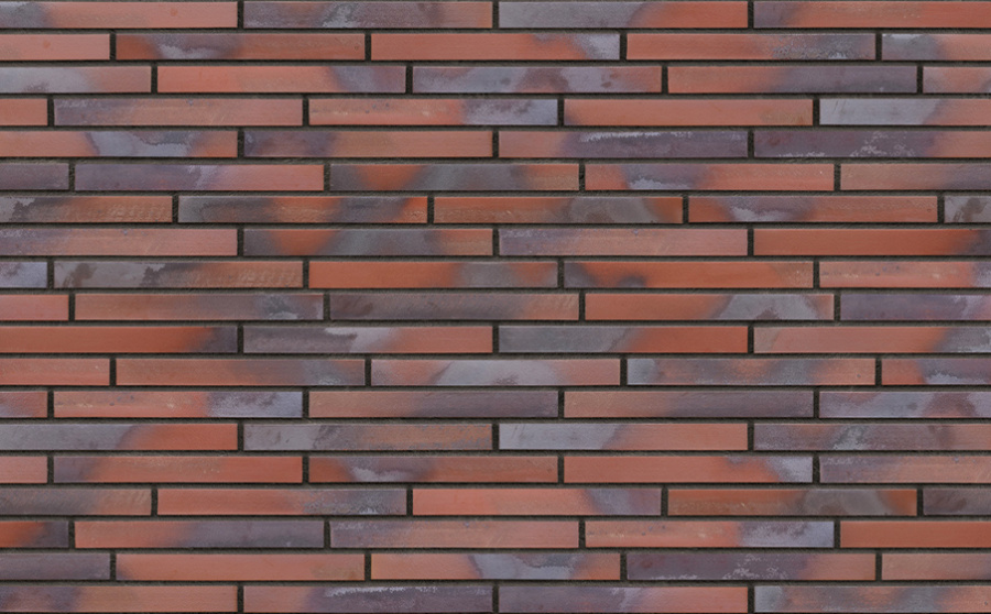 Фото Клинкерная плитка под кирпич King Klinker KING SIZE 13 Brick republic гладкая LF, 490*52*14 мм