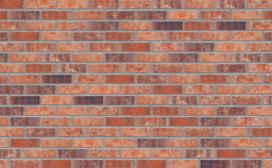 Фото Клинкерная плитка под кирпич King Klinker Old Castle Brick street HF05 240*71*10 мм
