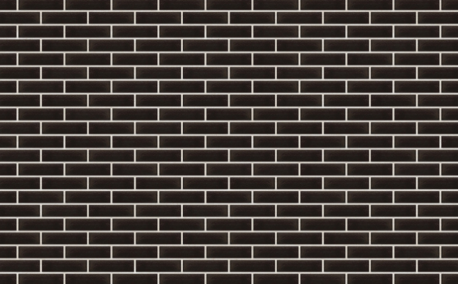 Фото Клинкерная плитка под кирпич King Klinker Free Art 17 Onyx black, 240*71*10 мм
