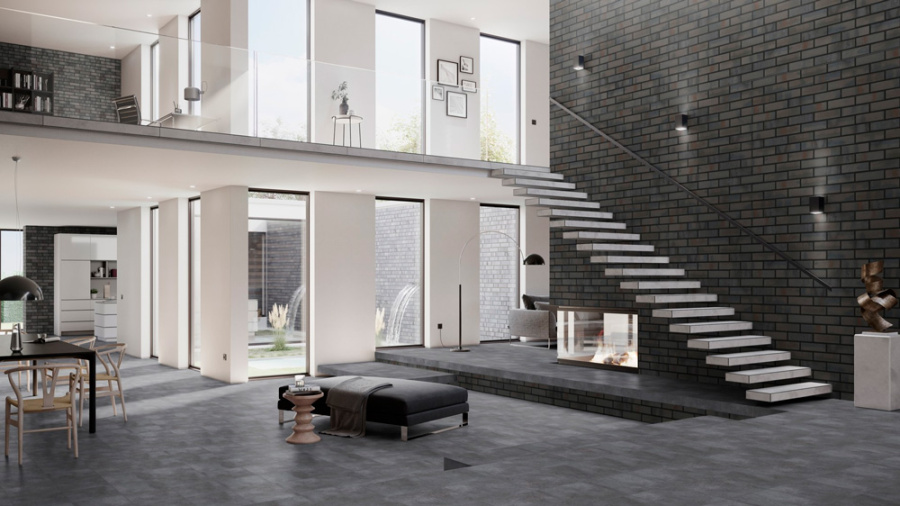 Фото Клинкерная плитка под кирпич Stroeher Brickwerk, 652 moorbraun, 240*71*12 мм