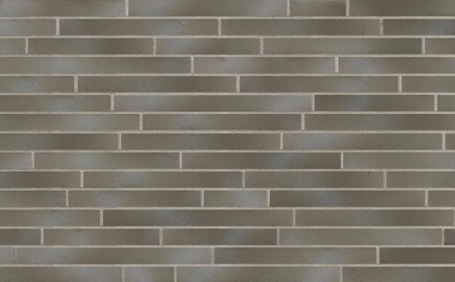Фото Клинкерная плитка под кирпич Terramatic Forta Grey AC, 390*40*14 мм