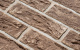 Фото Кирпич ручной формовки Богандинский КЗ Beveren 4823, 210*50*65 мм