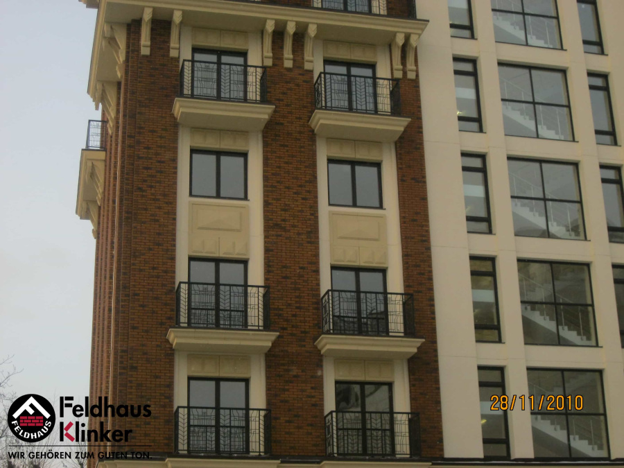 Фото Клинкерная плитка под кирпич Feldhaus Klinker NF 9 R286 nolani viva rustico carbo 240*71*9 мм
