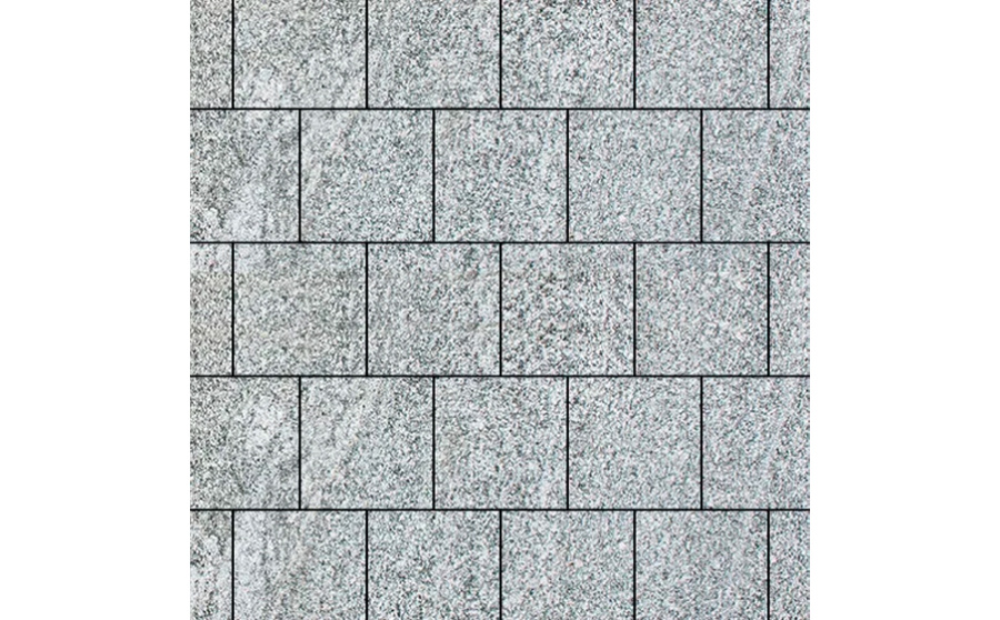 Фото Плитка тротуарная SteinRus Valencia Б.3.К.8 Backwash, Гранит, 300*300*80 мм