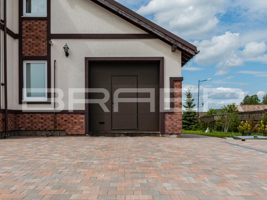 Фото Плитка тротуарная BRAER Старый город Ландхаус Color Mix Койот, толщина 60 мм