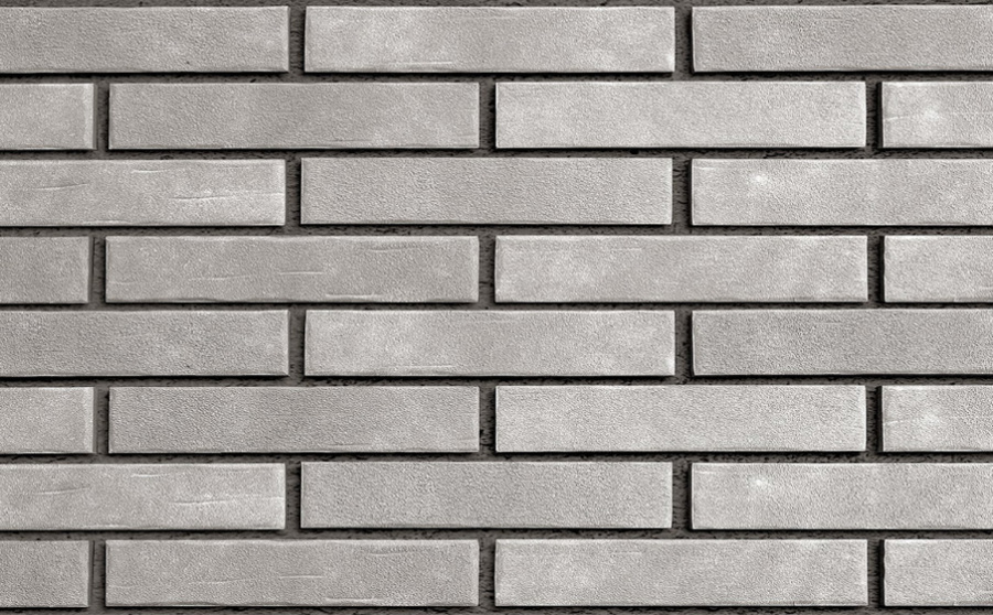 Фото Кирпич клинкерный Roben Aarhus, weissgrau, 290*90*52 мм