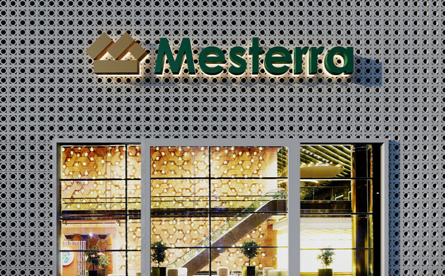 Фото Декоративный бриз-блок Mesterra Кобого / Cobogo 0101, под покраску, 250*250 мм