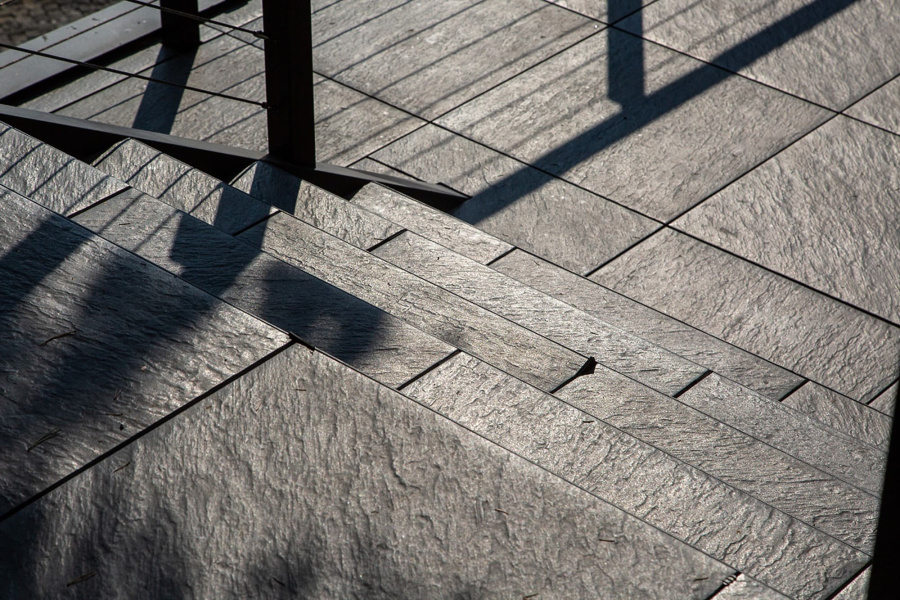 Фото Керамогранит Atlas Concorde Landstone Night LASTRA, 600*600*20 мм