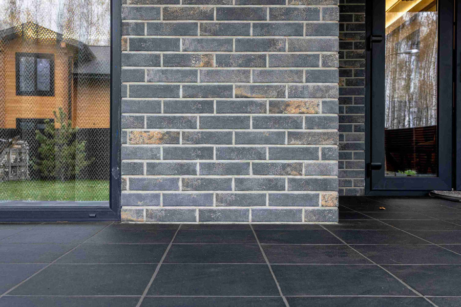 Фото Клинкерная плитка под кирпич BestPoint Exclusive Metal Dark 245*65*8,5 мм