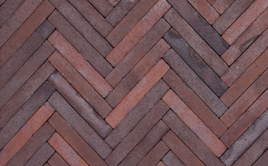 Фото Клинкерная брусчатка ригельная ABC Malmo blau bunt schmolz, 292*71*52 мм