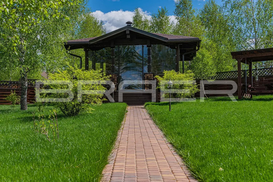 Фото Плитка тротуарная BRAER Классико круговая Color Mix Мальва, 73*110*115*60 мм