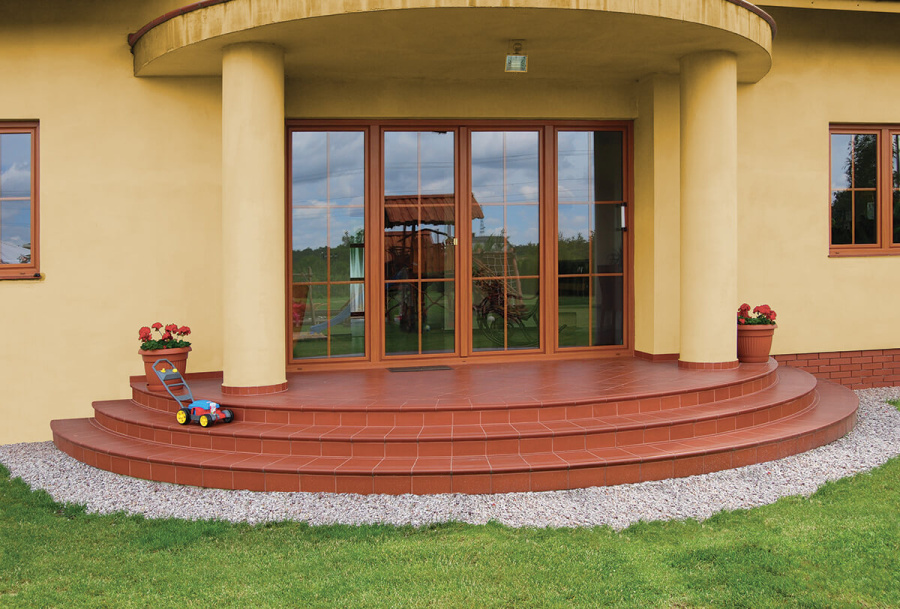Фото Клинкерная плитка под кирпич King Klinker Dream House 01 Ruby red RF10, 250*65*10 мм