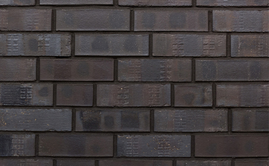 Фото Клинкерная плитка под кирпич Westerwaelder Klinker KLINKER BRICK WK85KS Eisenschmelz-Schwarzbraun Kohle Spezial, 240*71*15 мм