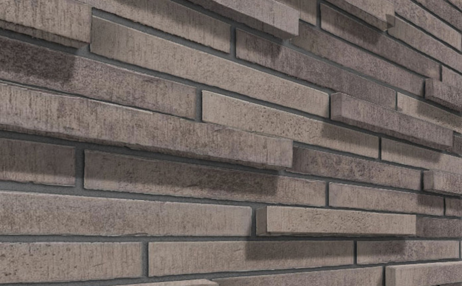 Фото Декоративный кирпич Leonardo Stone Сиэтл 3D 365*50*30 мм 403 mix