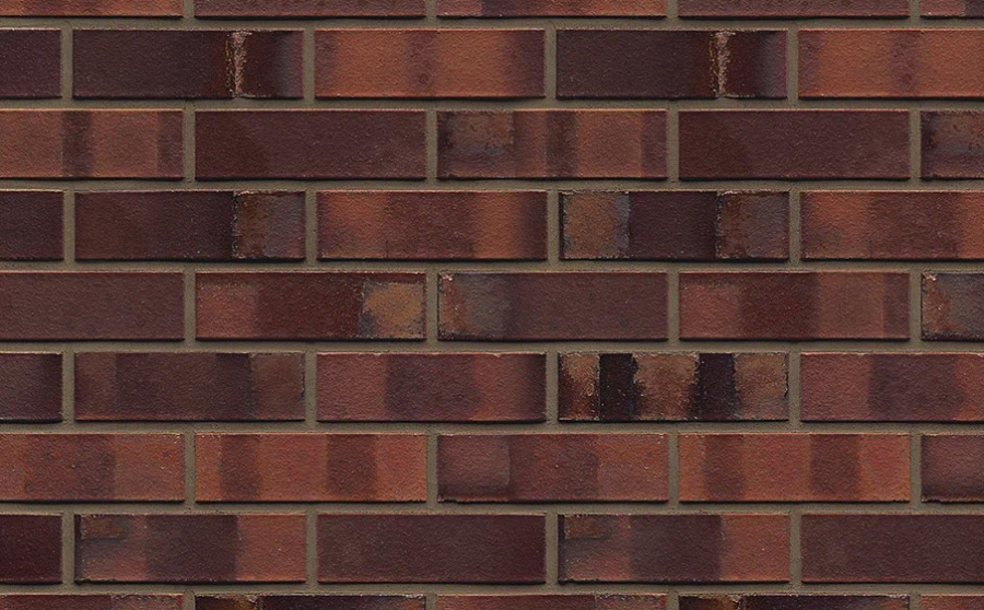 Фото Кирпич клинкерный Westerwaelder Klinker WK 84S, Rotbraun-bunt Spezial, 240*55*71 мм