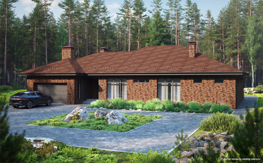 Фото Кирпич облицовочный Plinfa Cassia 1311 с эффектом ржавчины, 300*85*50 мм