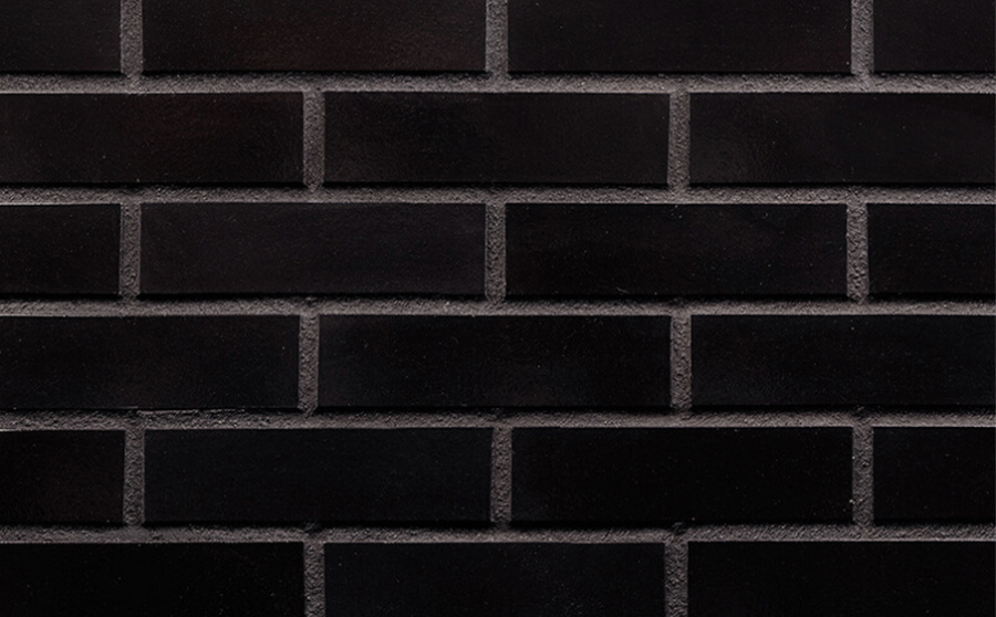 Фото Клинкерная плитка под кирпич King Klinker Free Art 17 Onyx black, 240*71*10 мм
