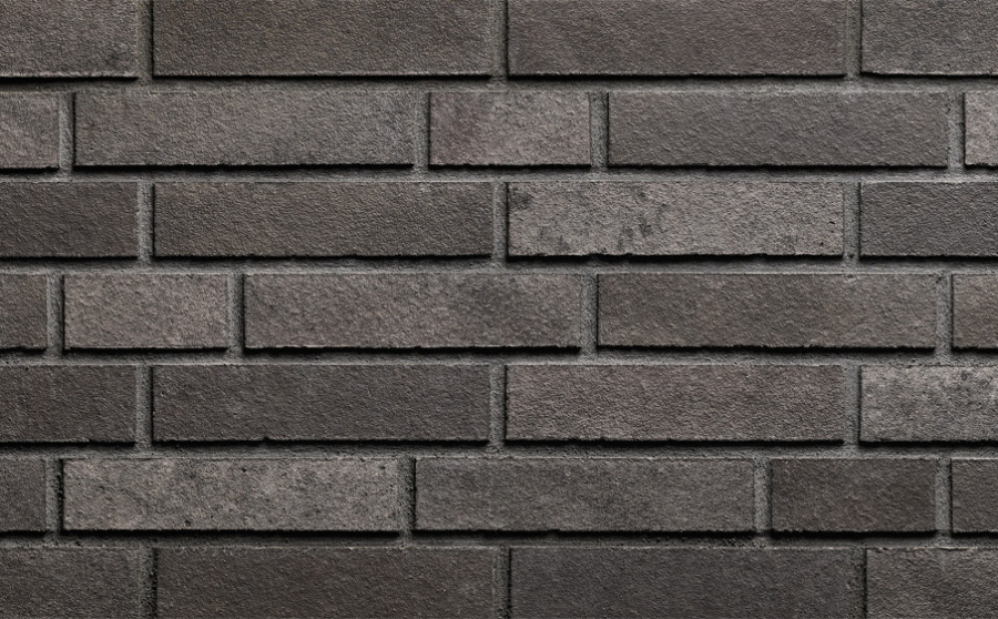 Фото Клинкерная плитка под кирпич Stroeher Nuancist, 1841 grey-brown, 490*52*14 мм