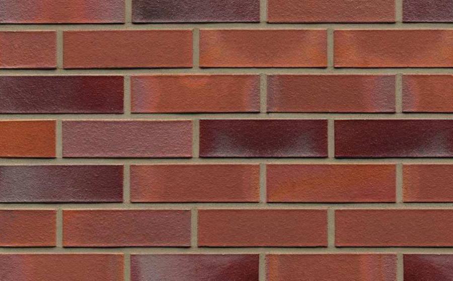 Фото Кирпич клинкерный Muhr 14 Rotblau-bunt гладкий, 240*115*71 мм