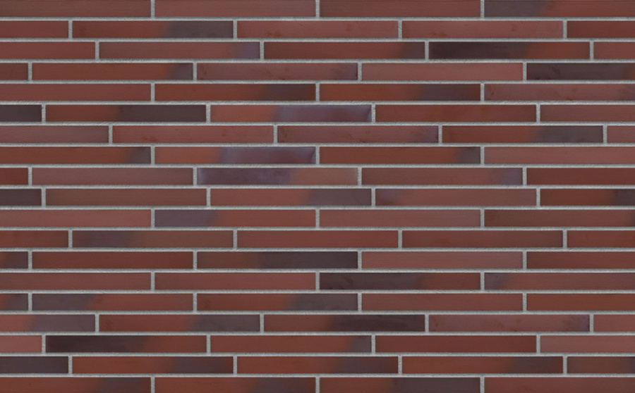 Фото Клинкерная плитка под кирпич King Klinker KING SIZE 10 Maghreb fire гладкая LF, 490*52*14 мм