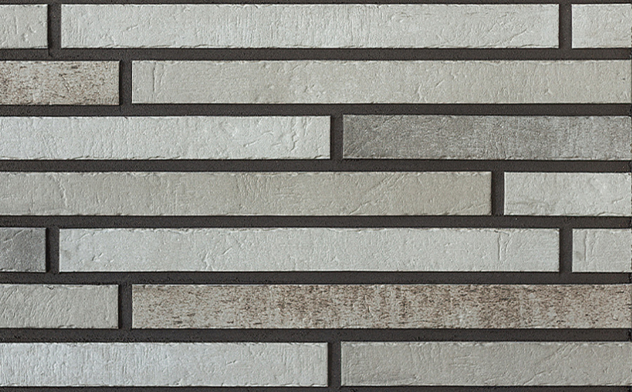 Фото Клинкерная плитка под кирпич Westerwaelder Klinker URBAN LONG WK123 GRAU, 468*40*10 мм