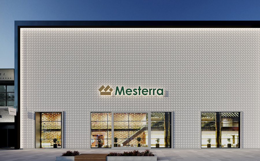Фото Декоративный бриз-блок Mesterra Кобого / Cobogo 0201, под покраску, 250*250 мм