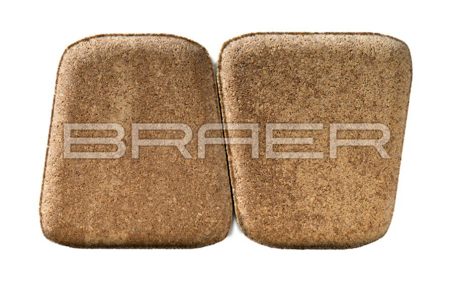 Фото Плитка тротуарная BRAER Классико Color Mix Миндаль, 73*110*115*60 мм